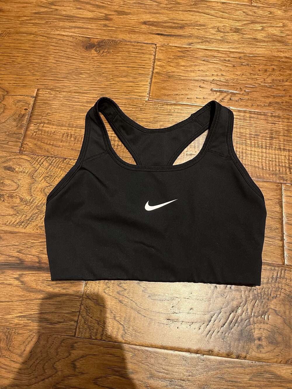 Nike Dri-FIT Women's Black Racerback Sports Bra